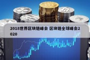 2018世界区块链峰会 区块链全球峰会2020