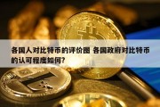 各国人对比特币的评价图 各国政府对比特币的认可程度如何?