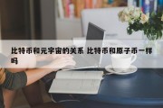 比特币和元宇宙的关系 比特币和原子币一样吗